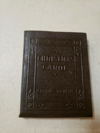 A Christmas Carol.  Charles Dickens.  Vintage Pocket Size 1920 