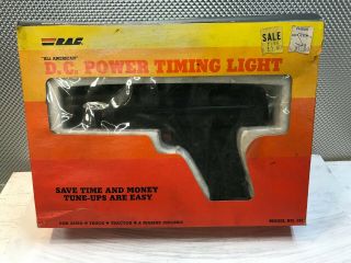Vintage Dc Power Timing Light Rite Autotronics Corporation Rac Made Usa