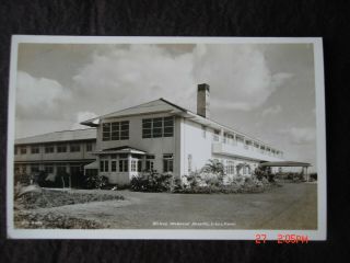 Vintage Real Photo Postcard Lihue Kauai Hawaii Wilcox Memorial Hospital Rppc