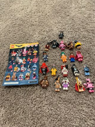 Lego Batman Movie Minifigure Series All Besides Male Cop Extra Batgirl (71017) 18
