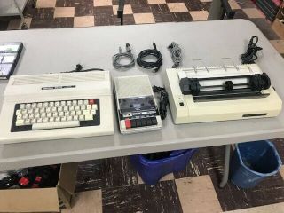Radio Shack Trs - 80 Computer,  Printer,  Cassette Recorder/player,  Games,  Manuals
