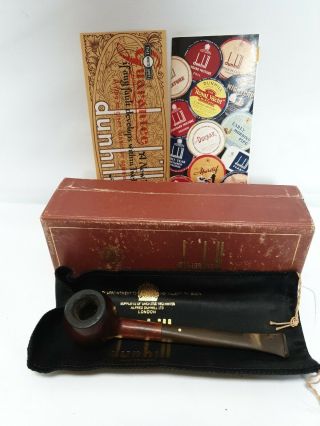Dunhill Vintage Smooth Briar 110 F/t Smoking Pipe
