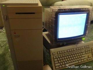 Apple Macintosh Quadra 950 68040/33mhz 256mb Ram (3) 300gb Hd Vintage Tower Mac
