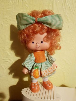 Vintage Strawberry Shortcake Doll Brazil Little Orange L 
