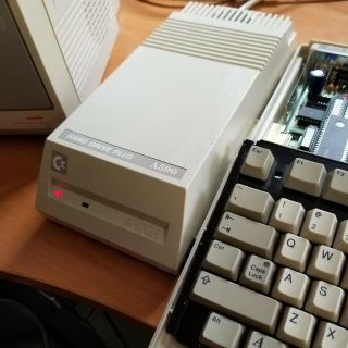 Commodore Amiga 500 A590 Hard Drive Unit