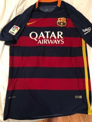 Nike Lionel Messi 10 Fc Barcelona Jersey Size Small