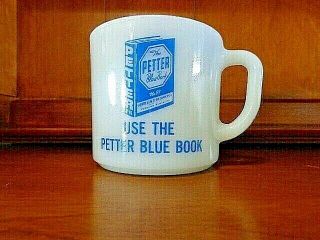 Henry A Petter Supply Co Paducah Ky " Use The Petter Blue Book " Coffee Mug Anchor