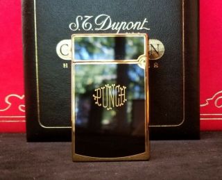 Rare Limited Edition S.  T.  Dupont Vegas Punch Ligne 2 Lighter 2