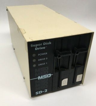 MSD - SD2 Dual Disk Drive for Commodore 64,  128,  16,  Plus 4,  VIC - 20,  PET/CBM,  B128 2