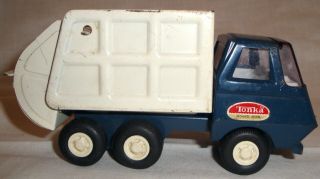 Vintage Tonka Trash/garbage Truck,  Model 55060 (blue & White)