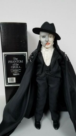 Vintage 1988 Phantom Of The Opera Enesco Porcelain Doll