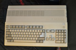 Vintage Commadore Amiga A - 500 Computer