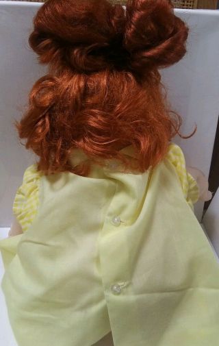 Cabbage Patch Kids Doll with Growing Hair Vintage 1987 Red Curls Hazel Eyes 2