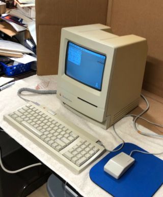 Apple Macintosh Classic Computer - RECAPPED LOGIC BOARD. 3