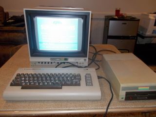 Commodore 64 C64,  1541 Disk Drive,  Power Supply,  Cable -