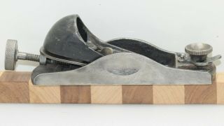 Vintage Millers Falls No.  56 Low Angle Adjustable Mouth Block Plane (inv I031)