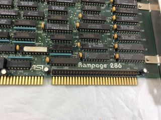 Vintage AST Rampage Plus 286 16 BIT ISA 2MB RAM Board PC AT 286 386SX SLC 486 2