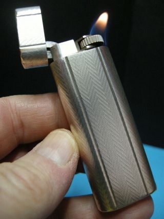 Oval Cartier Paris Lighter Revised And Guaranteed - Briquet,  Accendino Feuerzeug