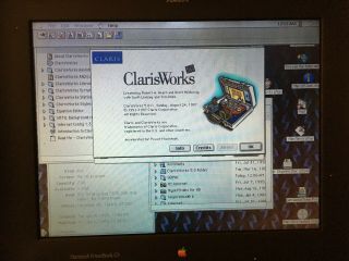 Apple Macintosh Mac PowerBook G3 M4753 2GB HDD/96MB RAM OS 8.  1 bundle 3