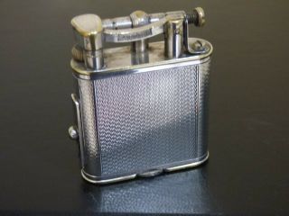 Dunhill Unique Pipe Lighter - Silver Plated