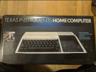 Texas Instruments Ti99/4a Home Computer