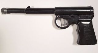 Tj Harrington Gat Gun Air Pistol Vintage 1970s W/ Spring - Loaded Barrel