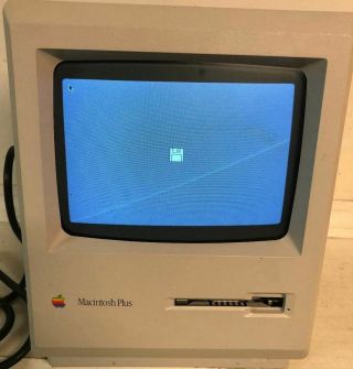Vintage Apple Macintosh Plus 1mb Model M0001a Personal Computer