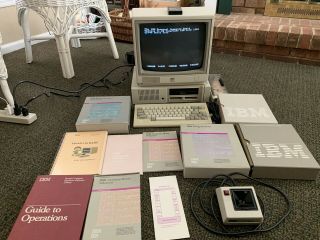 Ibm Pcjr Vintage Computer Setup Manuals,  Diskette Drive,  Keyboard,  Etc