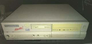 Rare Tandy Sensation 486sx Computer 3/1 - 2 " And Cd - Rom Radio Shack Desktop 1993