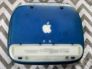 Apple Clamshell iBook Indigo 366MHz/320MB RAM/10GB HD BATTERY 3