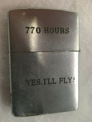 Rare WW II Zippo Pilot ' s Lighter 