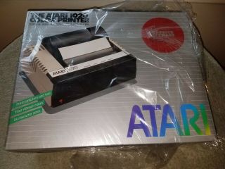 In The Box Atari 1020 Color Printer Texts And Graphics,  Replacement Pens