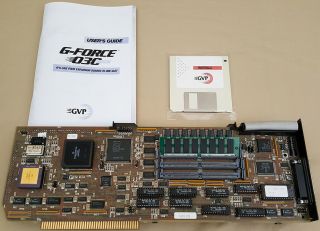 Gvp Gforce 68030@25mhz Accelerator For Amiga 2000 2000hd 2500 Video Toaster
