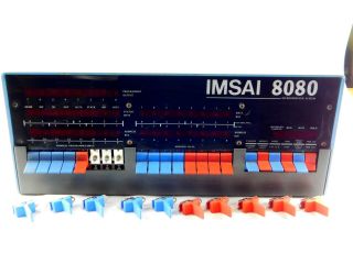 Vintage IMSAI 8080 Computer Serial 25050A Includes (6) S - 100 Cards 2