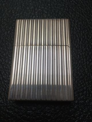 TIFFANY & CO STERLING SILVER ZIPPO LIGHTER ITALY 2