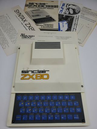 Sinclair Zx80 Computer,
