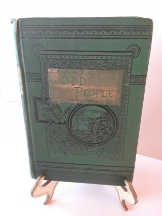 Antique 1889 The Man Eaters And Other Odd People By Capt Mayne Reid