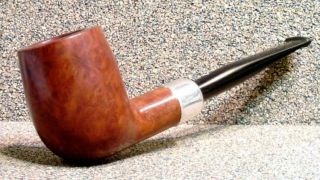 Dunhill - Root Briar 5103,  Billiard W/silver Army Mount - Smoking Estate Pipe