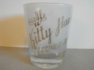 Vintage Kitty Hawk Lounge Jigger Dayton Biltmore Oh Golden Anniversary 1903 - 1953