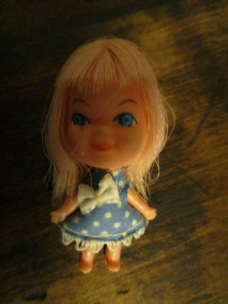 Vintage Mattel The Little Kiddles Doll 2 Inches 1980