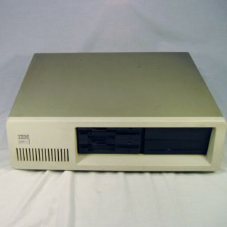 Vintage Ibm Xt 5160 Personal Computer Desktop Pc 2 Floppy Drives