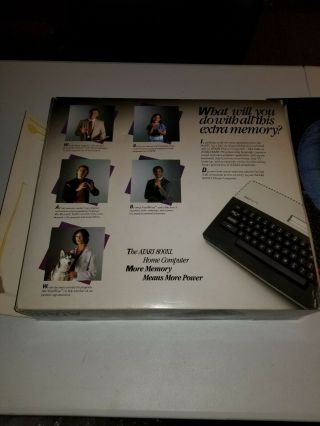 Atari 800 XL Home Computer with AC Adapter. ,  instruction books. 2