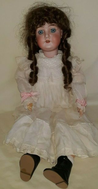 Antique Bisque Head Composition Body Queen Louise Doll 26 " $77.  77