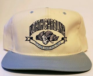 Vtg Unc North Carolina Tarheels Snapback Hat Cap Logo Ncaa Vintage
