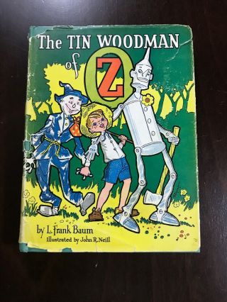 The Tin Woodman Of Oz By L.  Frank Baum Copyright 1918 Hardcover