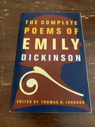 1976 The Complete Poems Of Emily Dickinson By Thomas H Johnson Softcover