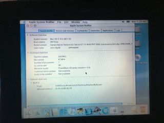 Apple Macintosh Mac PowerBook G3 M4753 40GB HDD/160MB RAM dual boot bundle 2