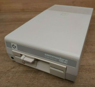 Commodore 1541 C Disc Drive Fully Including Power Cable And Serial Cable