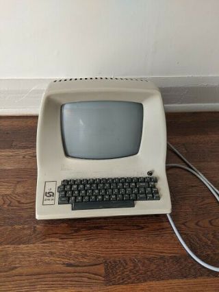 Rare Vintage - Lear Siegler Inc Adm - 3a " Dumb Terminal " Display Computer
