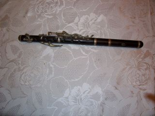 Vintage Wooden Musical Piccolo Flute.
